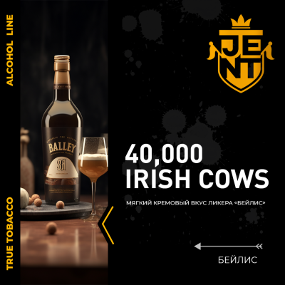 JENT ALCOHOL - 40,000 Irish Cows (Джент Бейлис) 200 гр.